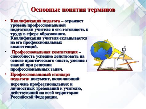 Основные требования к учителю