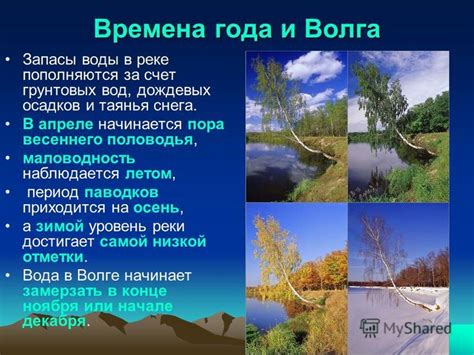 Особенности половодья на реке Волга