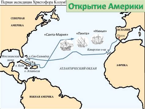 Открытие Америки: исторический факт
