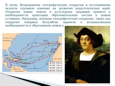 Открытие новых земель и картографическое развитие