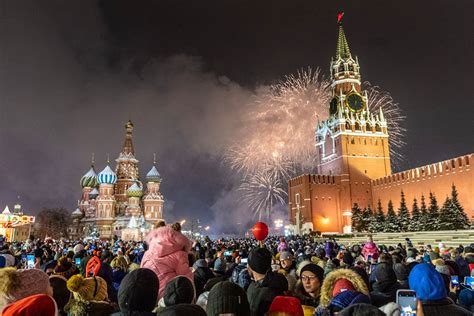 Отмечание нового года в деревнях и городах