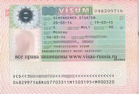 Оформление визы: необходимые документы