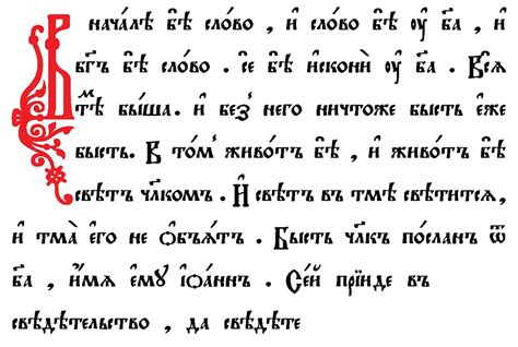Перевод Библии на славянский язык