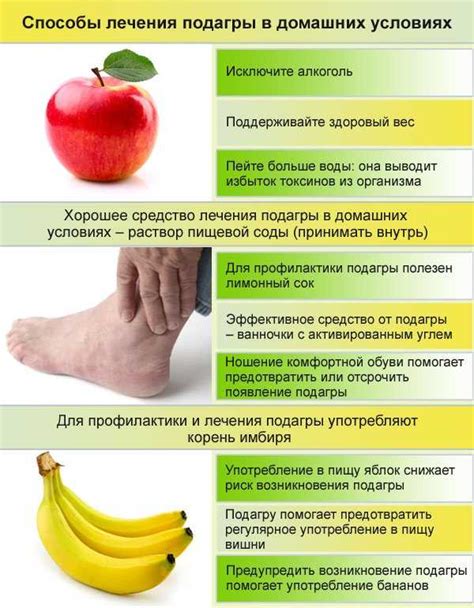 Питание при подагре: основные рекомендации