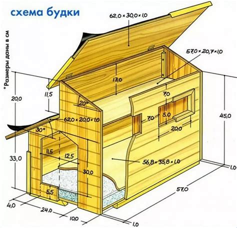 Подготовка и размещение будки