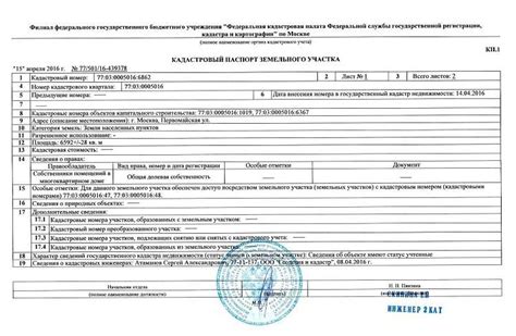 Подтверждение изменений в кадастровом реестре