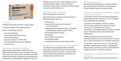 Показания к комбинированию Дюфастона и противозачаточных средств