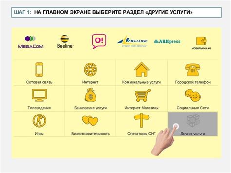 Пополнение через платежные терминалы
