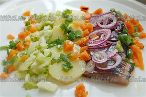 Популярность селедки в русской кухне