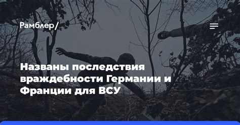 Последствия для Франции и мирового сообщества