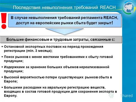 Последствия невыполнения требований устава
