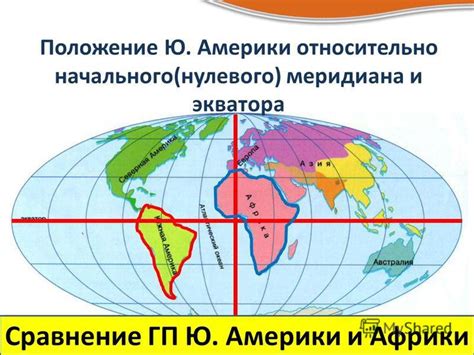 Последствия пересечения нулевого меридиана и Северной Америки
