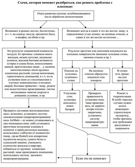 Потенциальные проблемы с гниением и плесенью