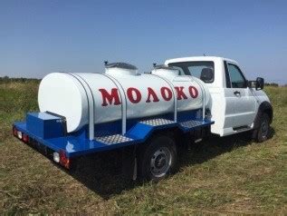 Потенциал автомашин в перевозке молока в будущем