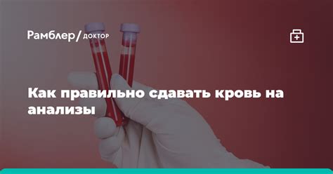 Почему нельзя пить перед сдачей крови