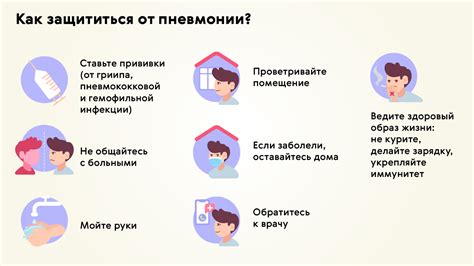 Правила гигиены в случае пневмонии