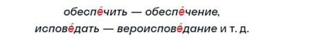Правила определения ударения на "э" в слове