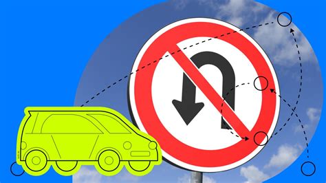 Правила разворота на дорогах
