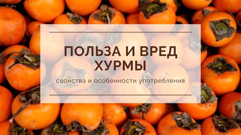 Правила употребления хурмы на ночь