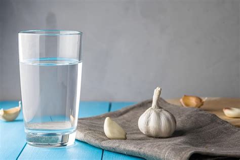 Правила употребления чесночной воды
