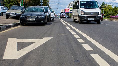 Правильное пользование выделенными полосами