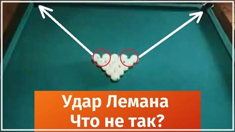 Практическое применение удара Лемана