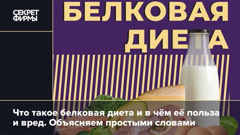 Преимущества белковой диеты при снижении веса