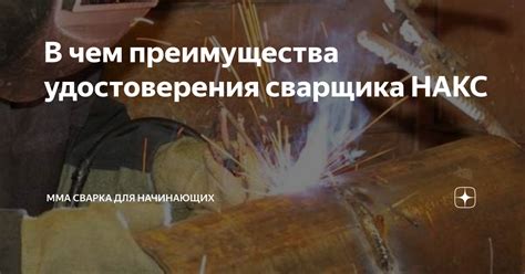 Преимущества использования сварщика "накс"