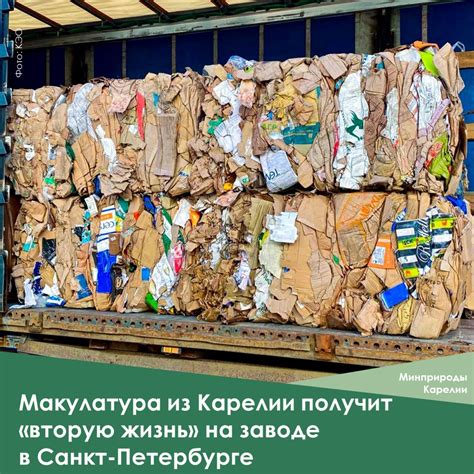 Преобразование макулатуры в новые продукты