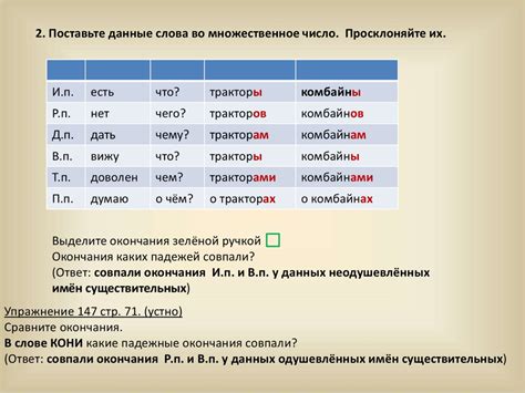 Примеры указания рода во множественном числе