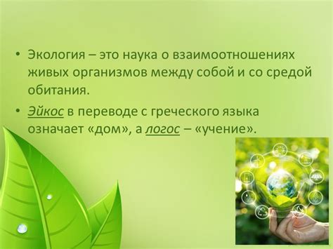 Принципы устойчивости и сохранения биоразнообразия
