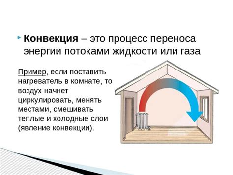 Принцип конвекции и его роль в теплопередаче