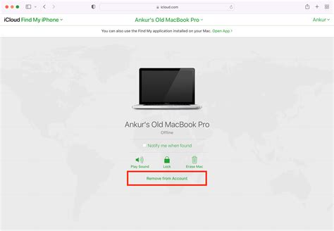 Проверка активации через iCloud