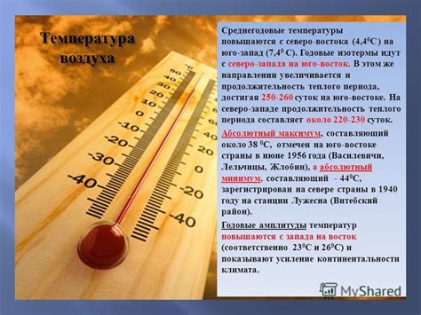 Продолжительность теплого периода