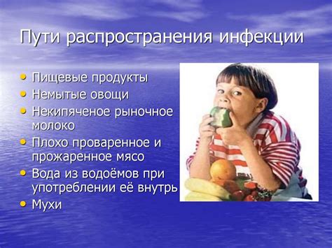 Профилактика пищевых отравлений