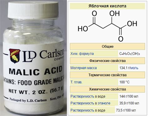 Раздел 2: Яблочная кислота и ее влияние на желудок
