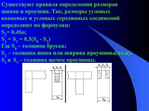Размеры шипов и шум