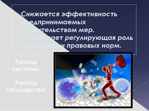 Распад моральных норм