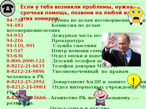 Распознавание проблемы и срочная помощь