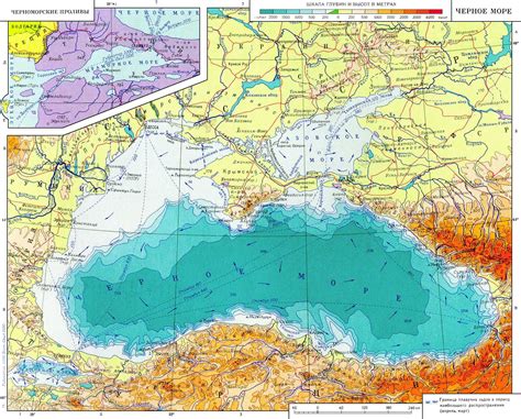 Распространение мурен Черного моря