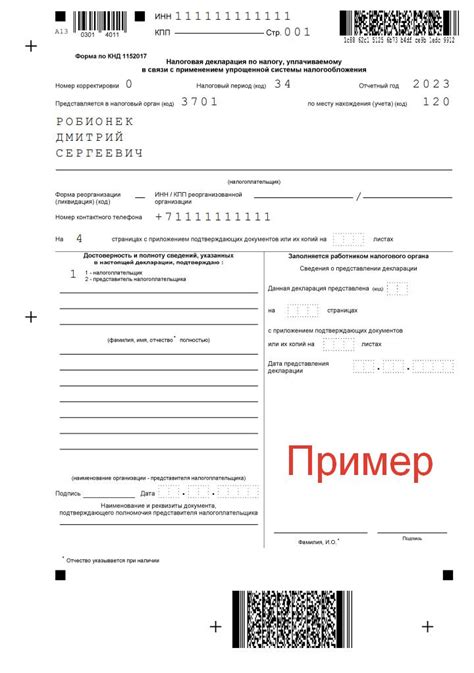 Регистрация ИП по УСН