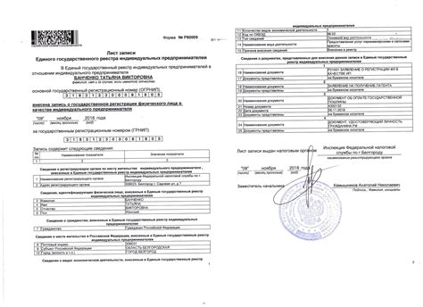 Регистрация в качестве индивидуального предпринимателя (ИП)