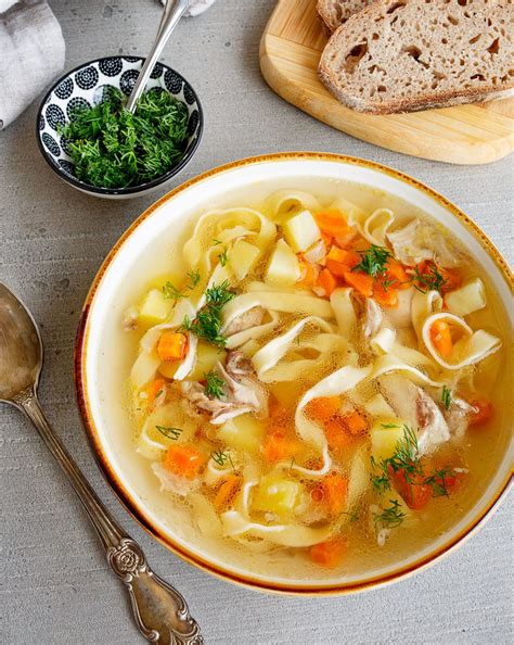 Рецепт супа с чесноком