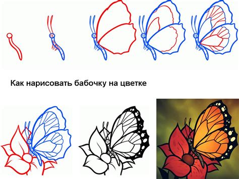 Рисование бабочек как способ самовыражения