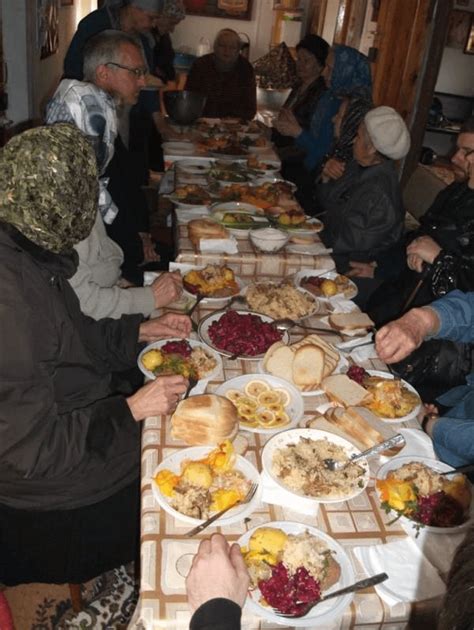 Ритуал поминок на год