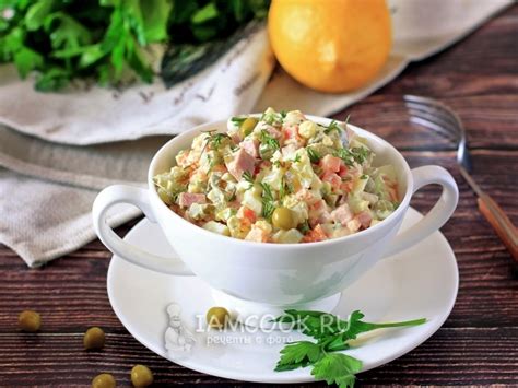 Роль картошки в оливье
