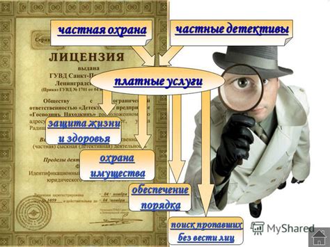 Роль частных детективов в обществе