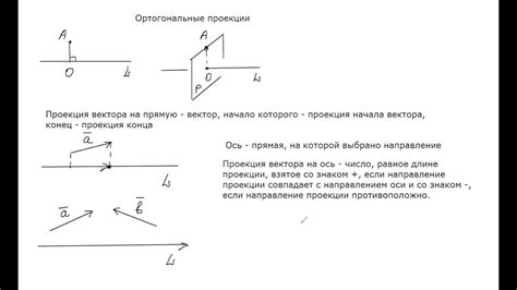 Свойства ортогональных векторов