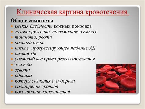 Символика истечения крови