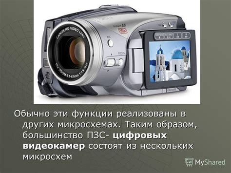 Современные возможности цифровых видеокамер
